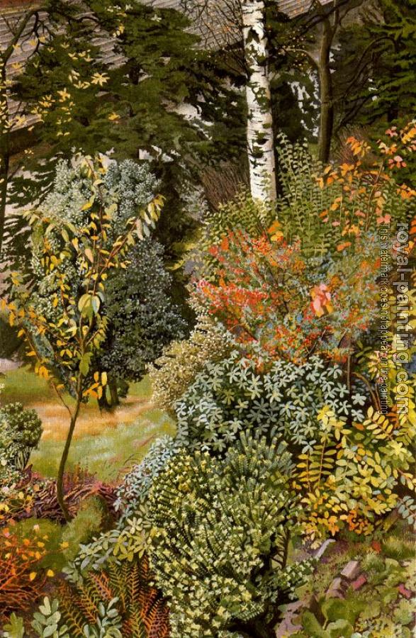 Stanley Spencer : Garden Scene, Port Glasgow